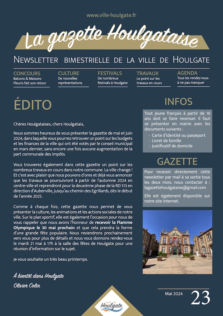 La Gazette Houlgataise 23