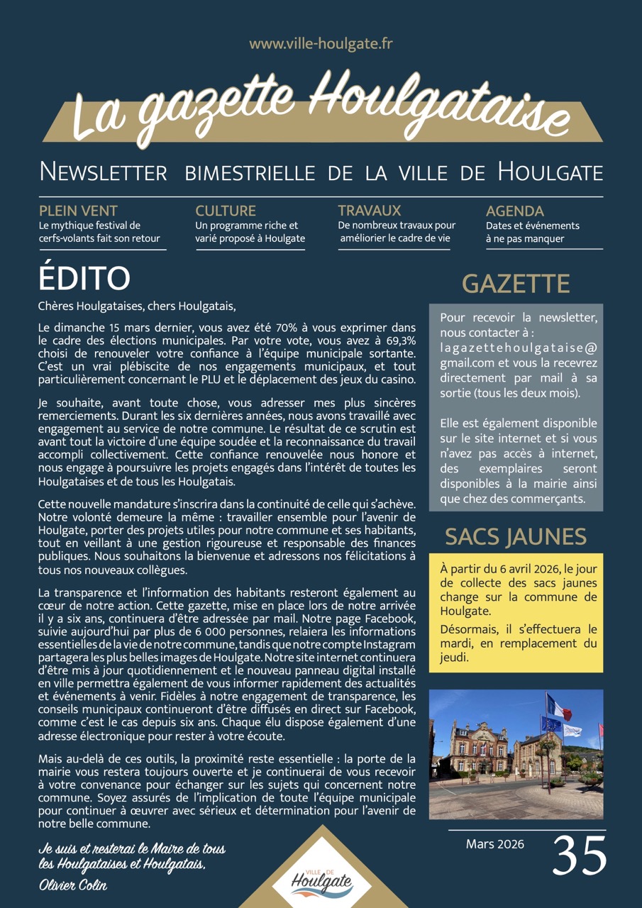 La Gazette Houlgataise 35