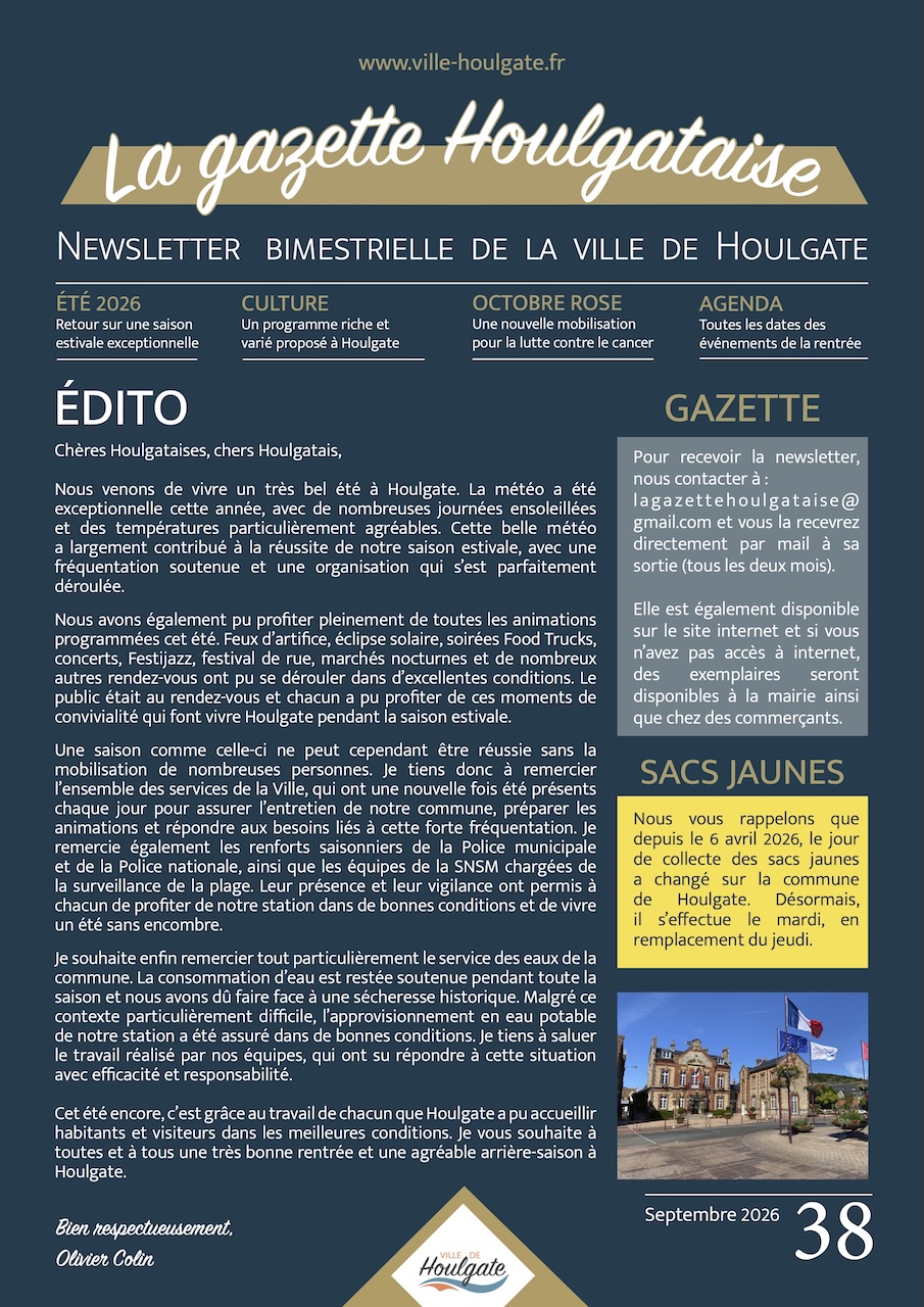 La Gazette Houlgataise 38